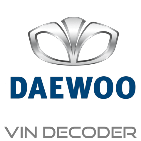 Daewoo VIN Decoder