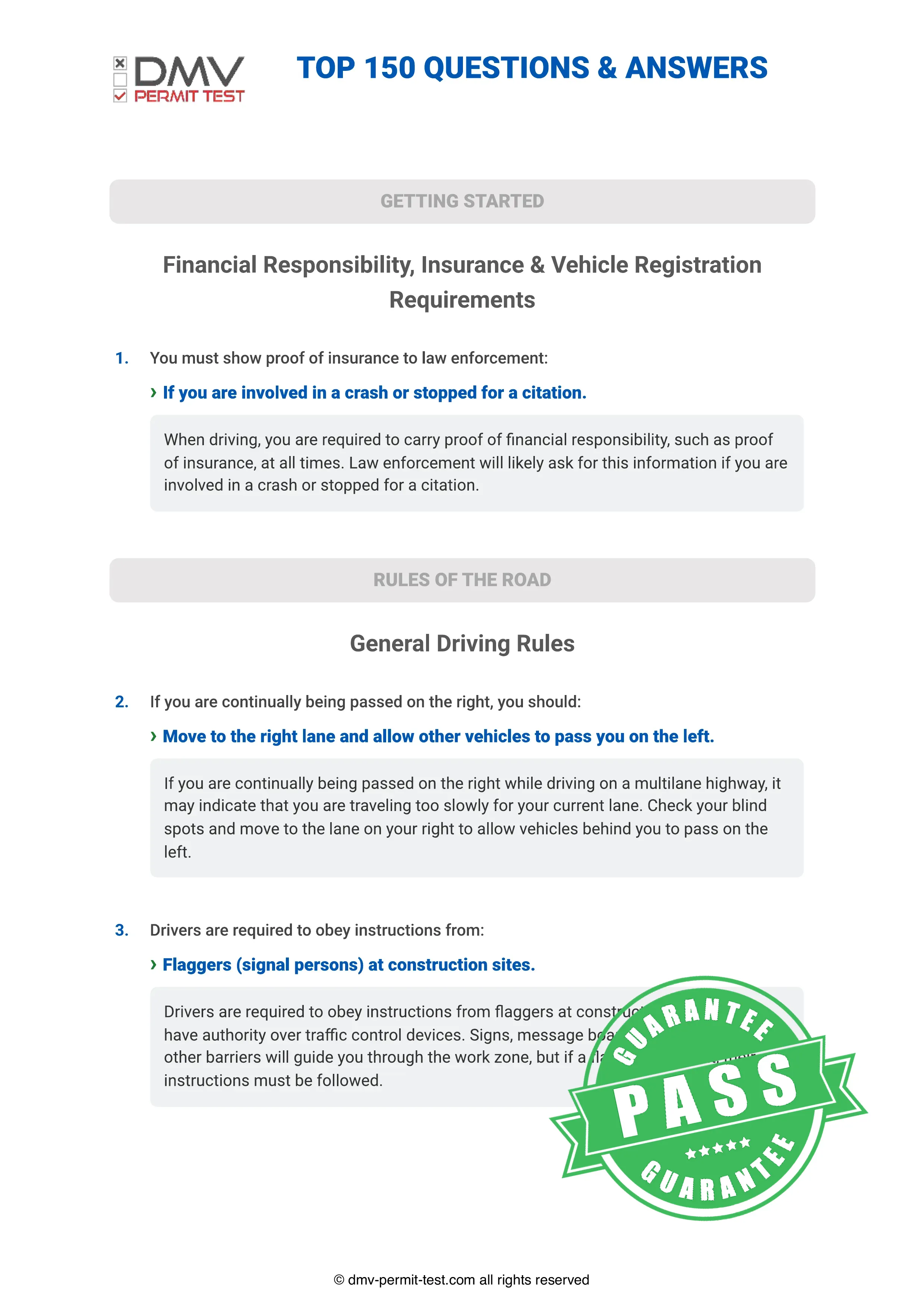 Cheat Sheet Q&A
