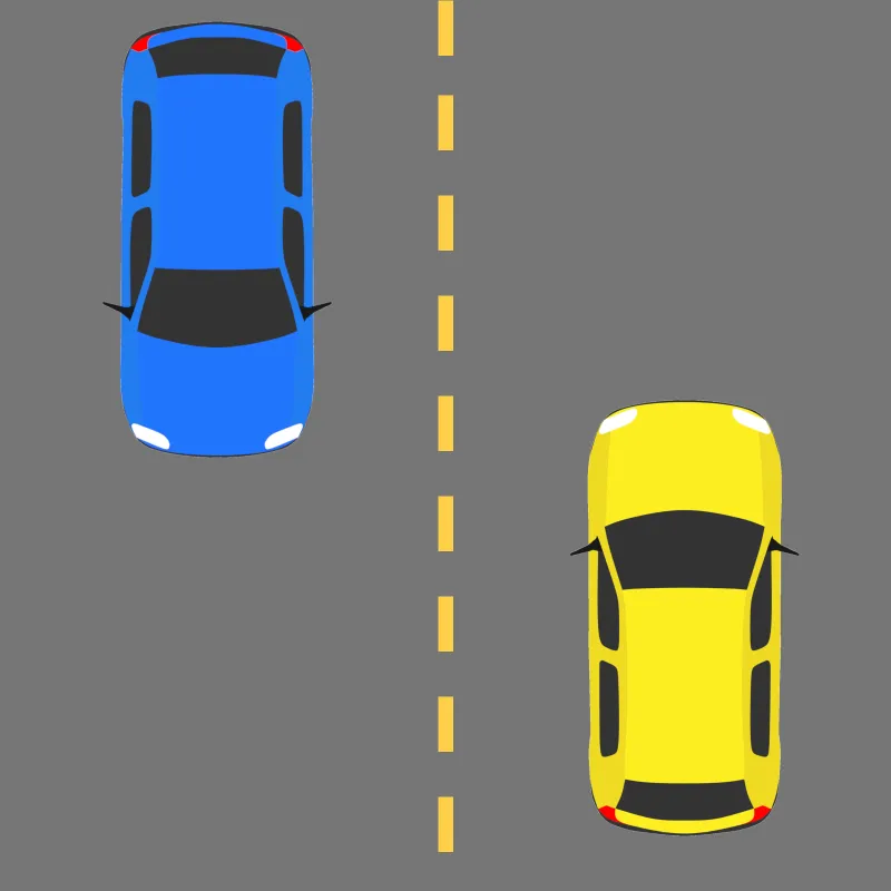 Broken Yellow Line