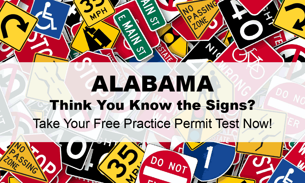 Permit Practice Test Alabama (#5) - FREE DMV Written Test